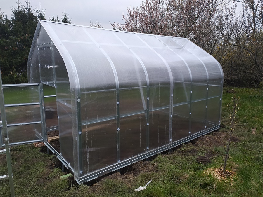 Montáže skleníků