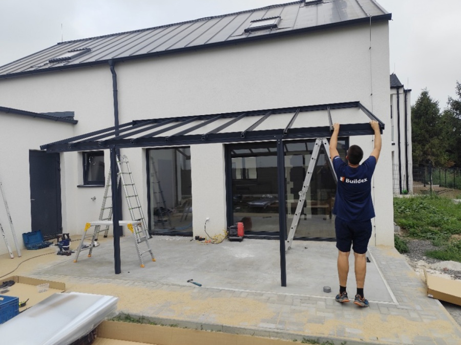 Montáže pergol, zimných záhrad a striešok
