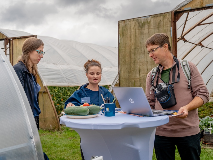 Náš autonomní skleník na hortibotickém dni