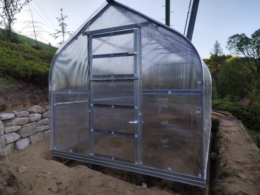 Montáže skleníkov