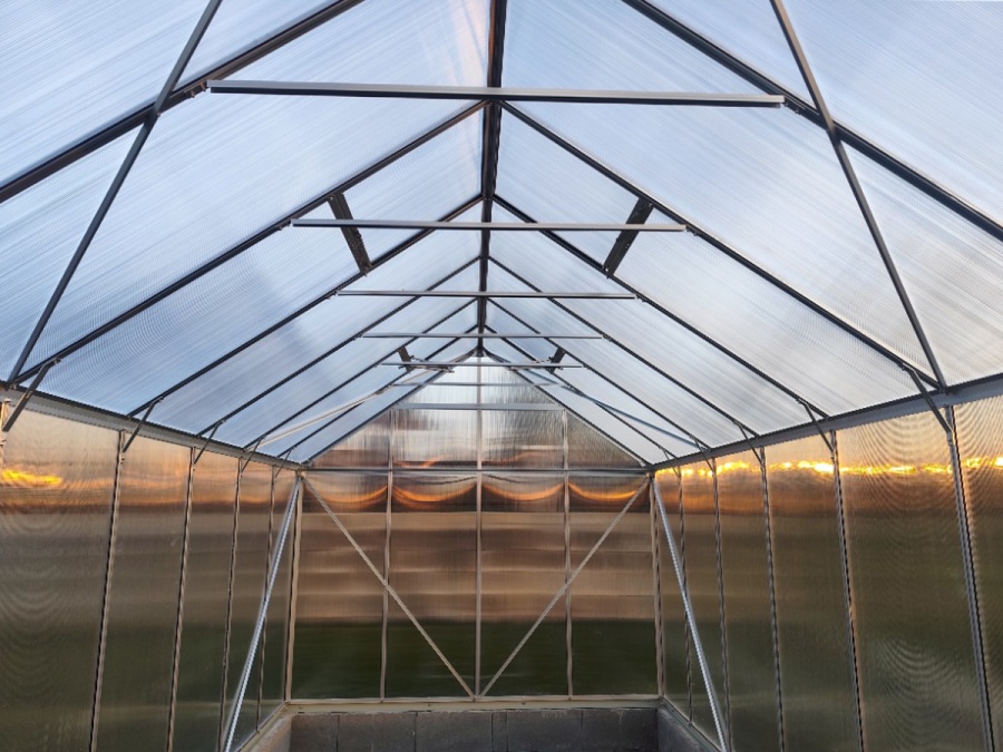 Montáže skleníků