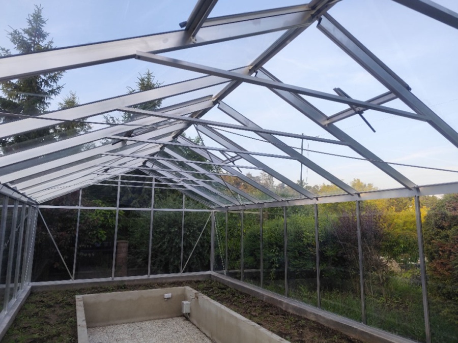 Montáže skleníkov