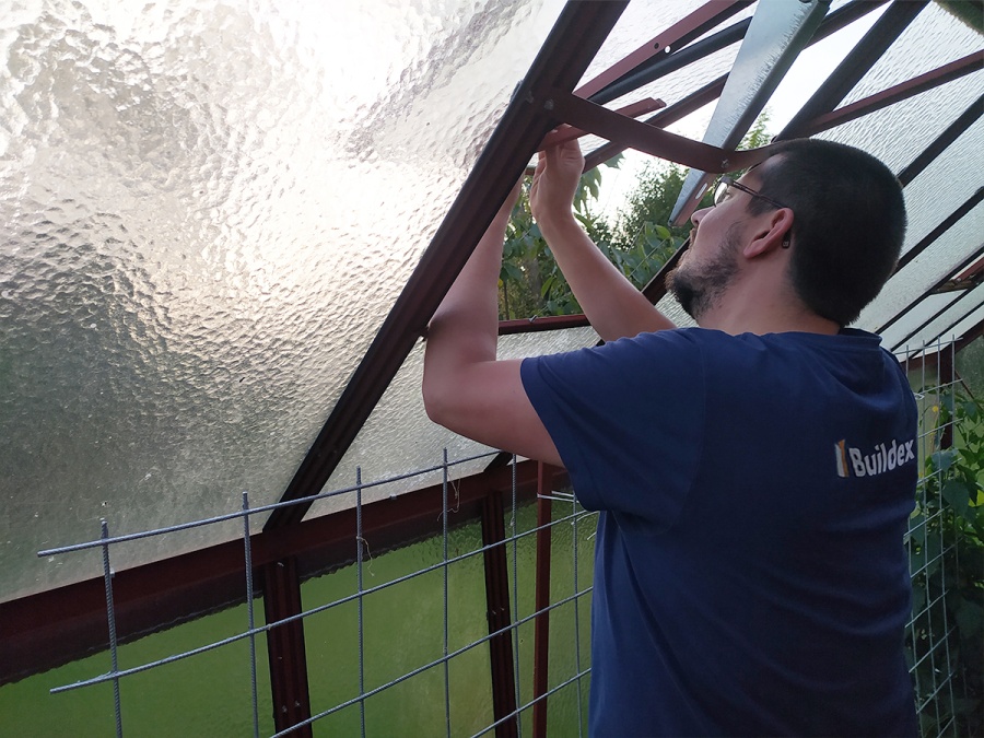 Montáže skleníků