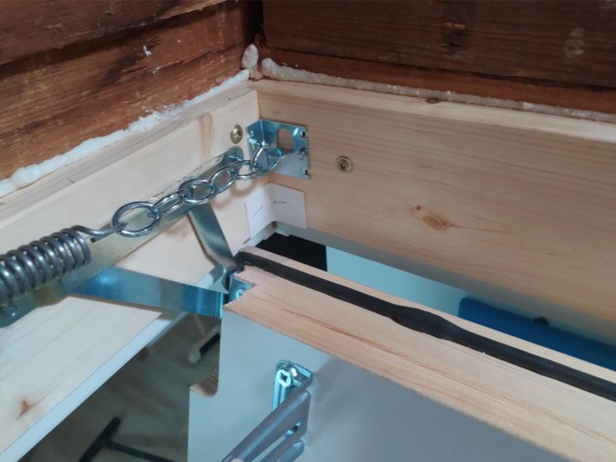 Montáže půdních schodů