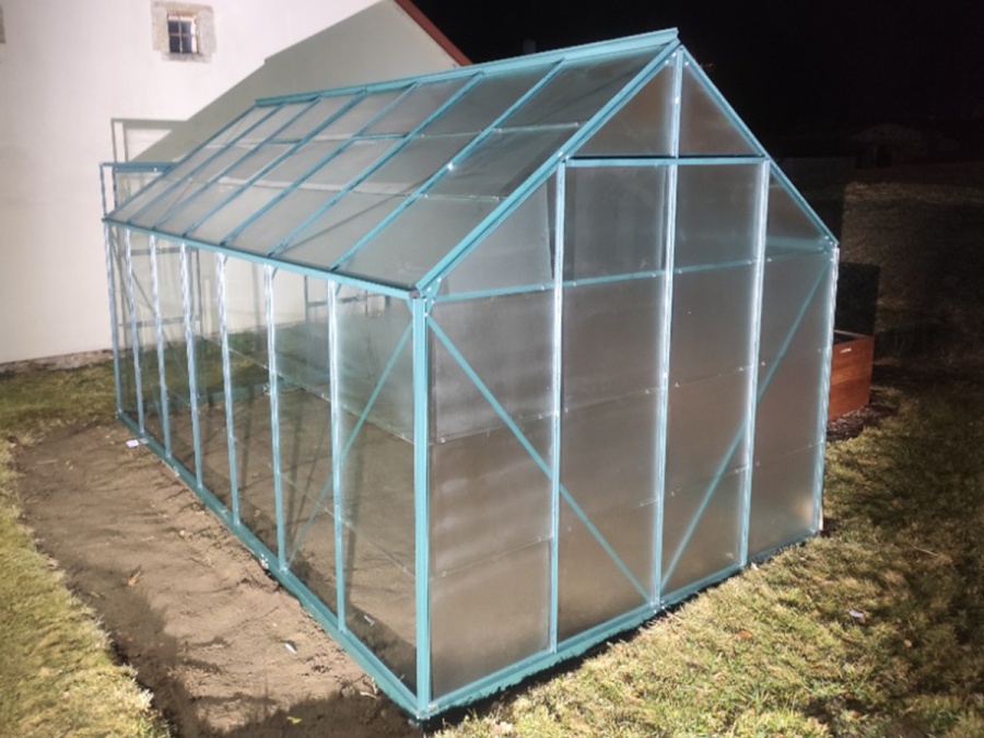 Montáže skleníků