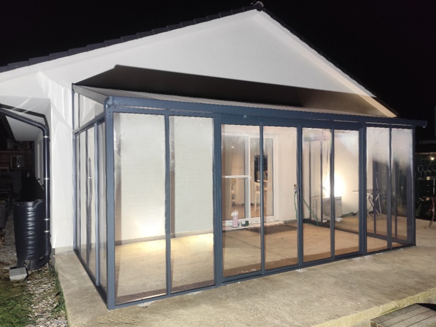 Montáže pergol, zimných záhrad a striešok