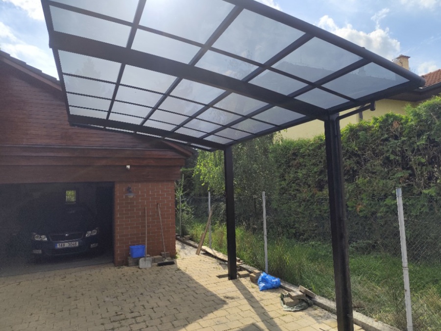 Montáže pergol, zimných záhrad a striešok