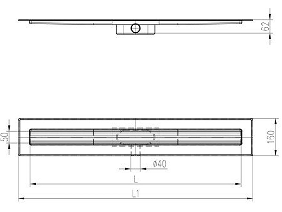 Žlab Chuděj Aquarius LZB 40