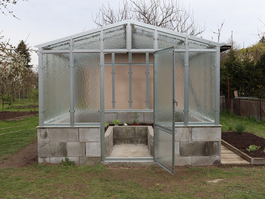 Montáže skleníků