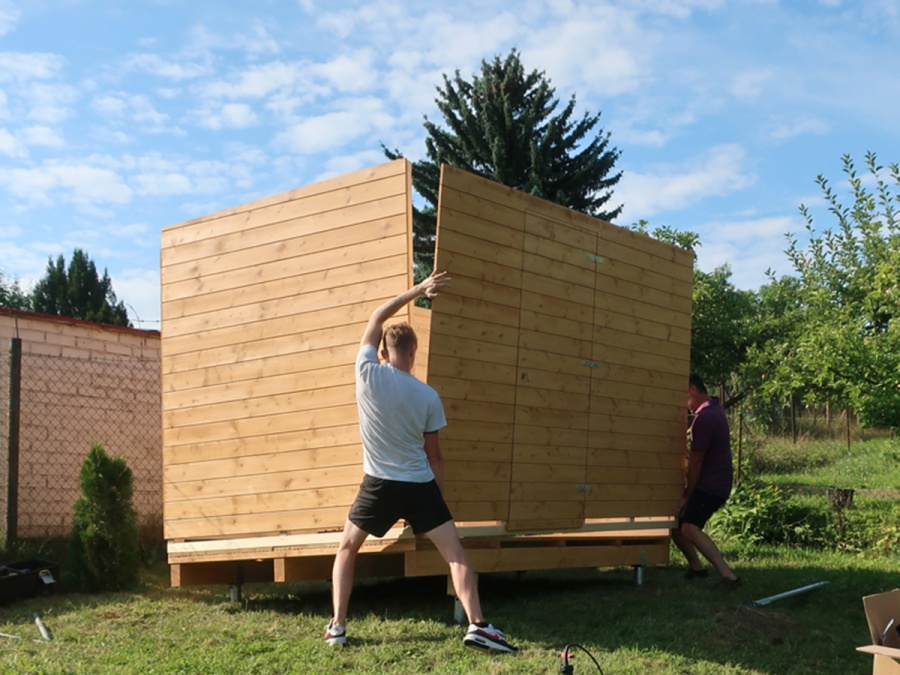 Montáže zahradních domků