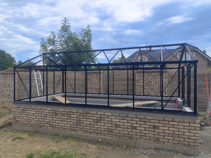 Montáže skleníkov