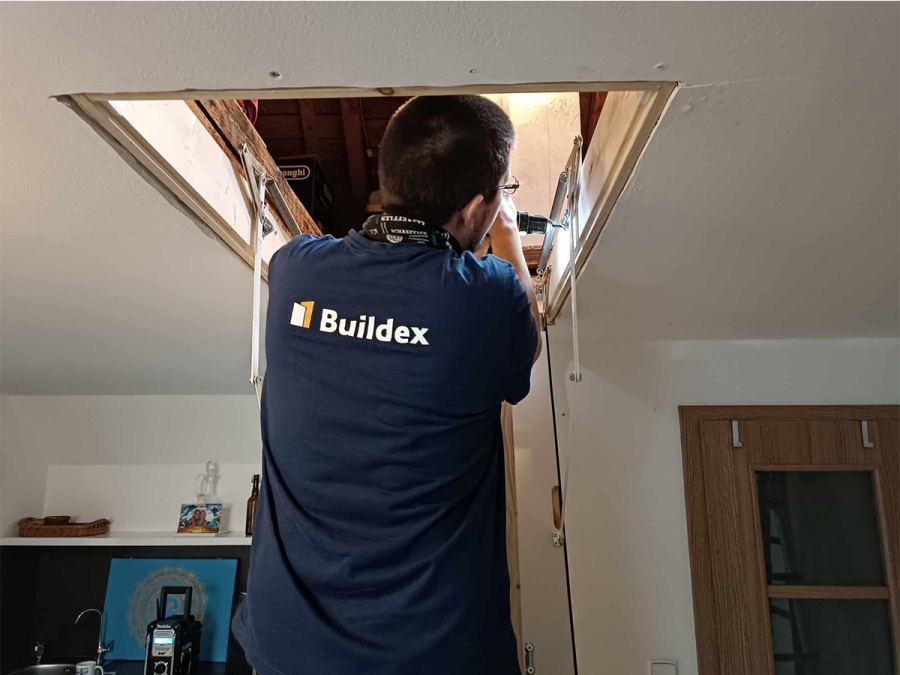 Montáže půdních schodů