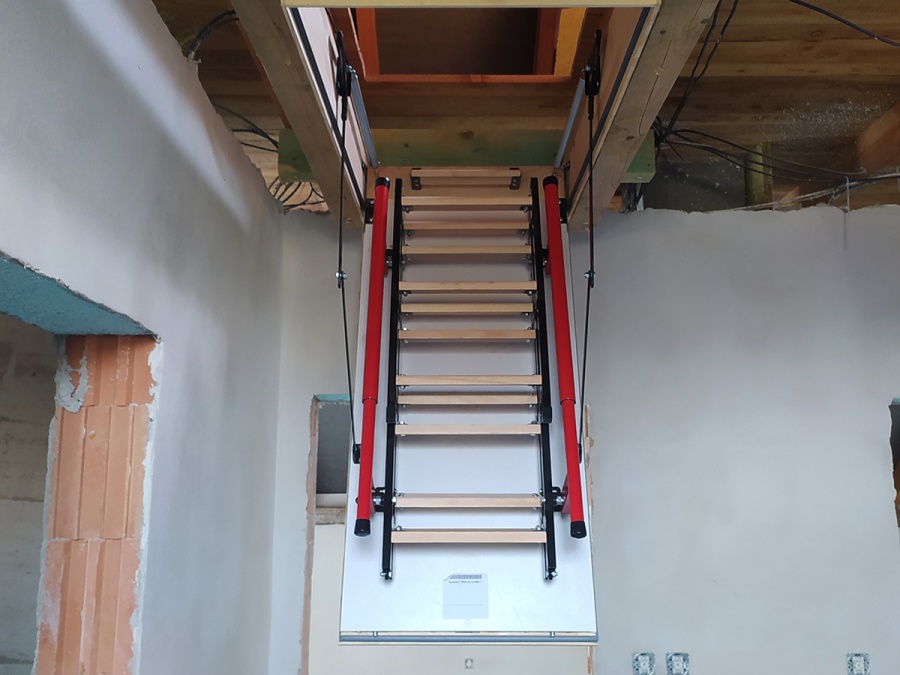 Montáže půdních schodů