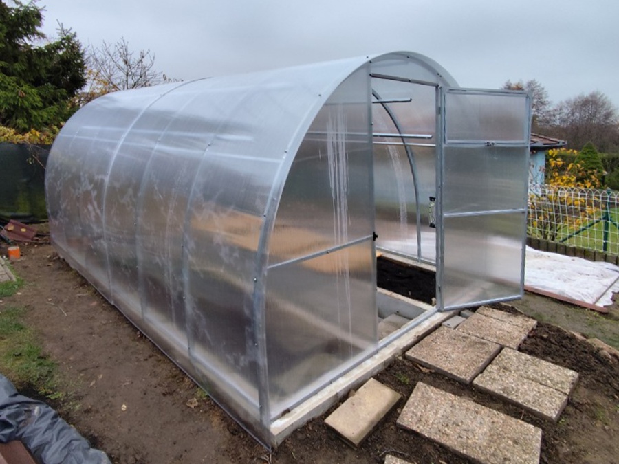 Montáže skleníků