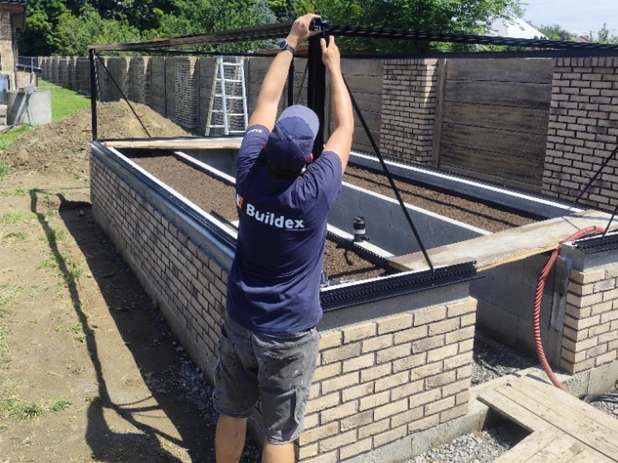 Montáže skleníkov