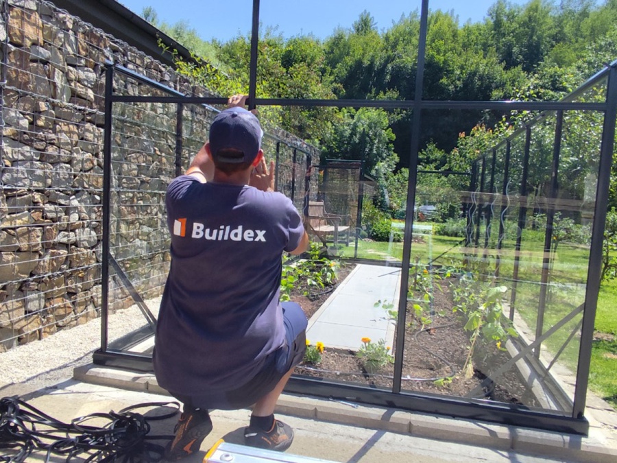 Montáže skleníků