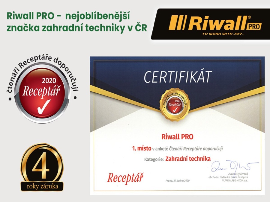 Drtič dřeva Riwall PRO RES 2545