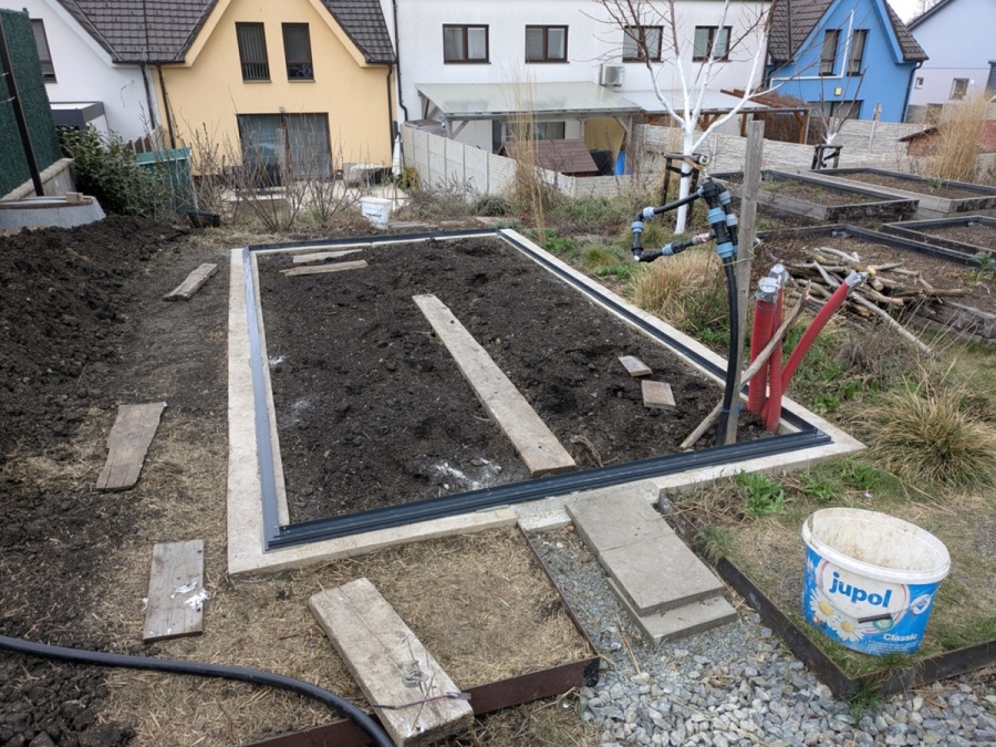 Üvegház összeszerelés