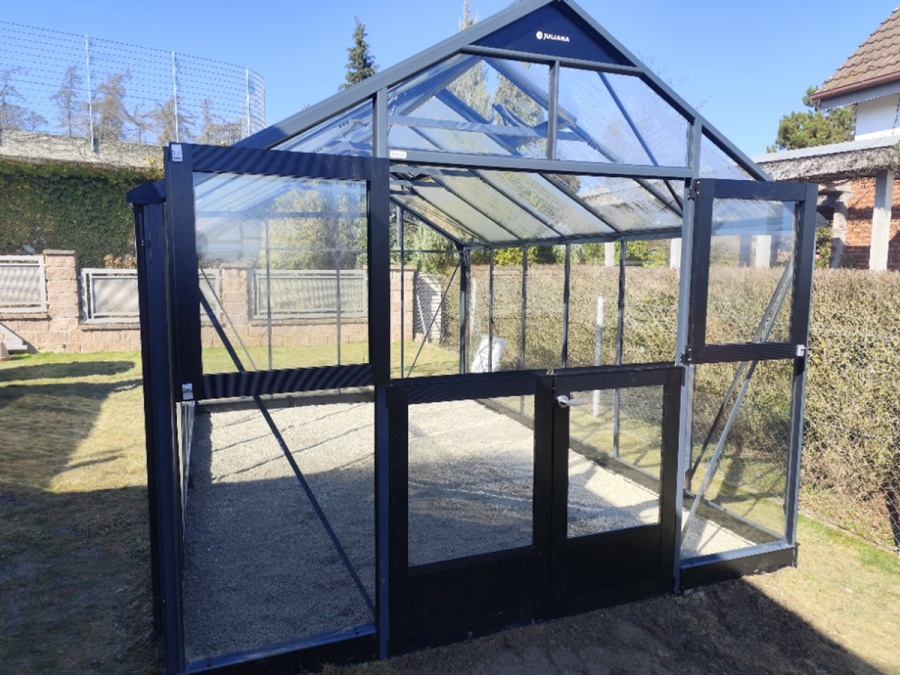 Montáže skleníkov