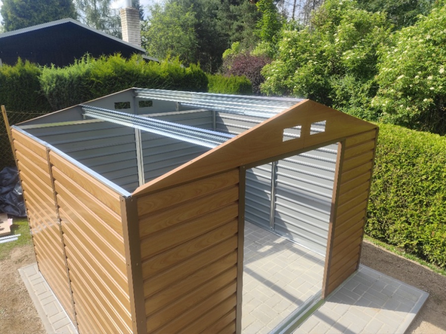 Kerti házikók telepítése