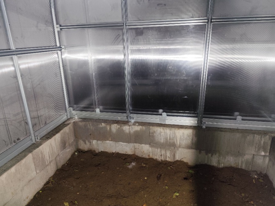 Montáže skleníků