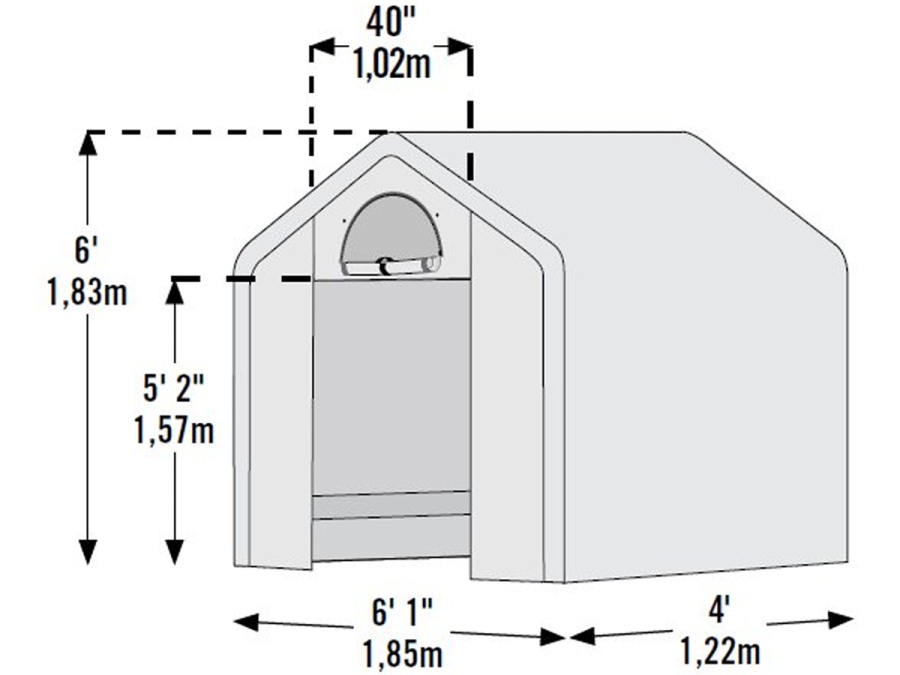 Fóliovník ShelterLogic Foliovník Grow It 25