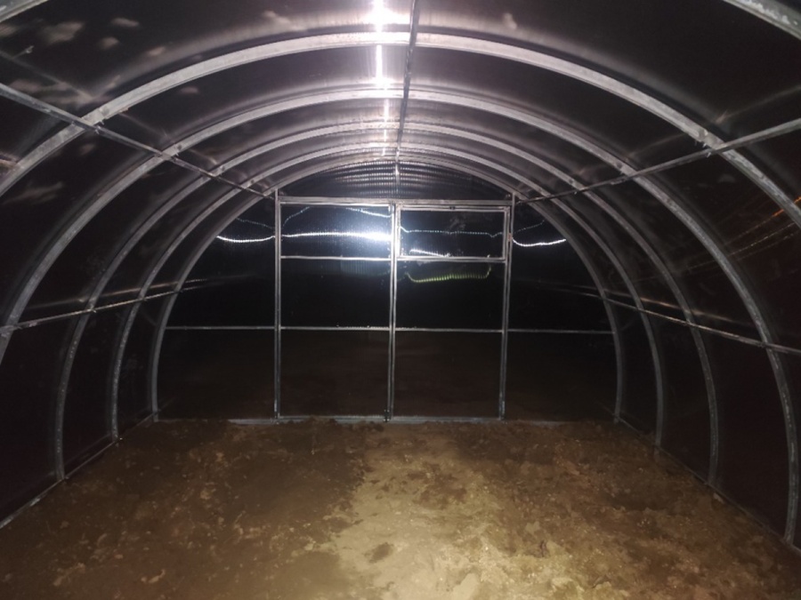 Üvegház összeszerelés