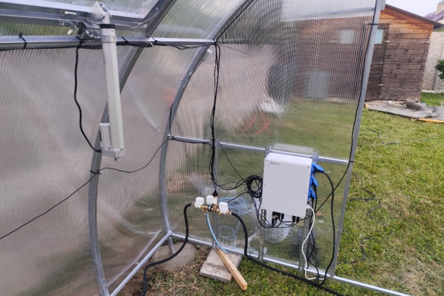 Üvegház összeszerelés