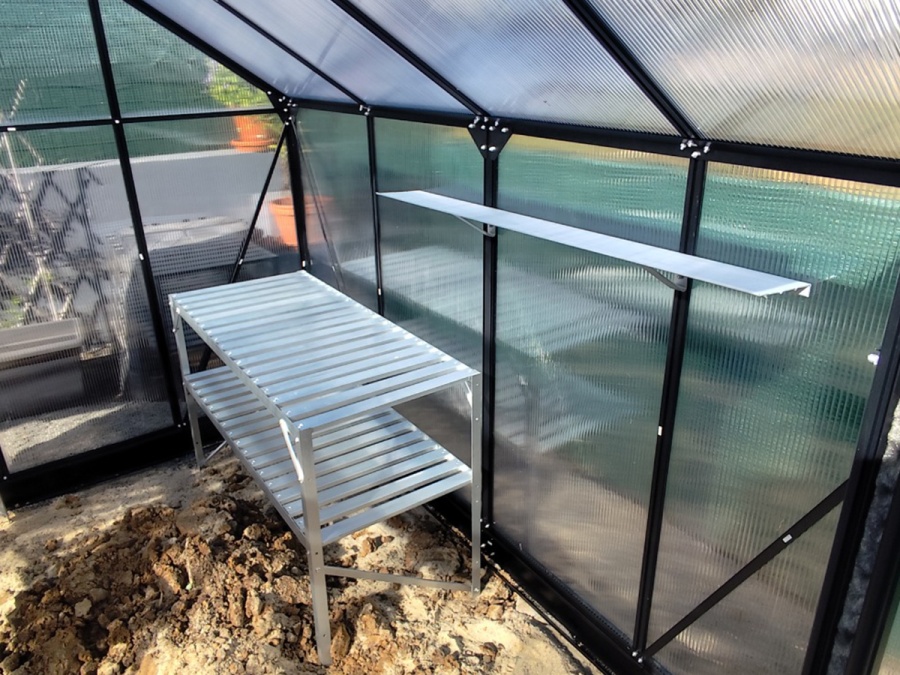 Montáže skleníků