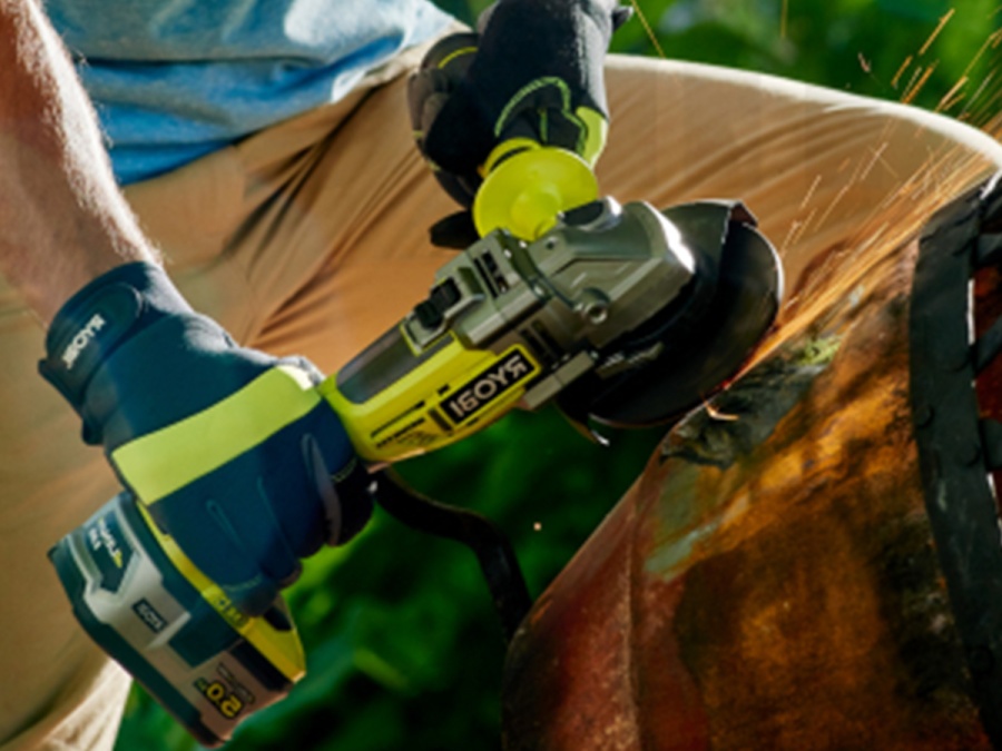 Úhlová bruska Ryobi R18AG7-0