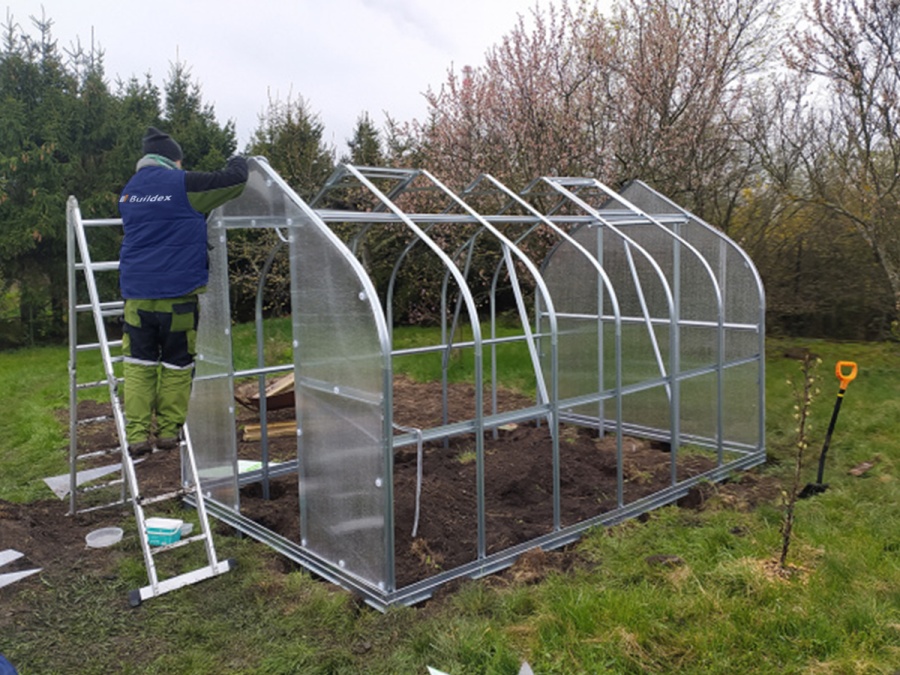 Montáže skleníků