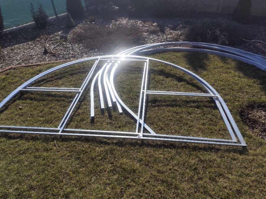 Montáže skleníkov