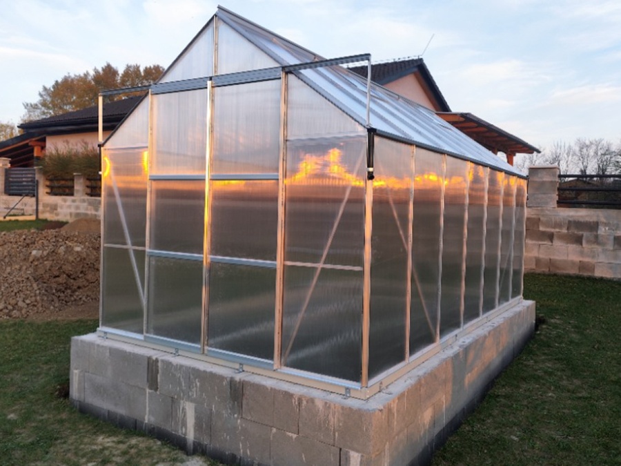 Montáže skleníků